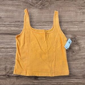 NWT’s Aerie Mustard Yellow Tank Top size small